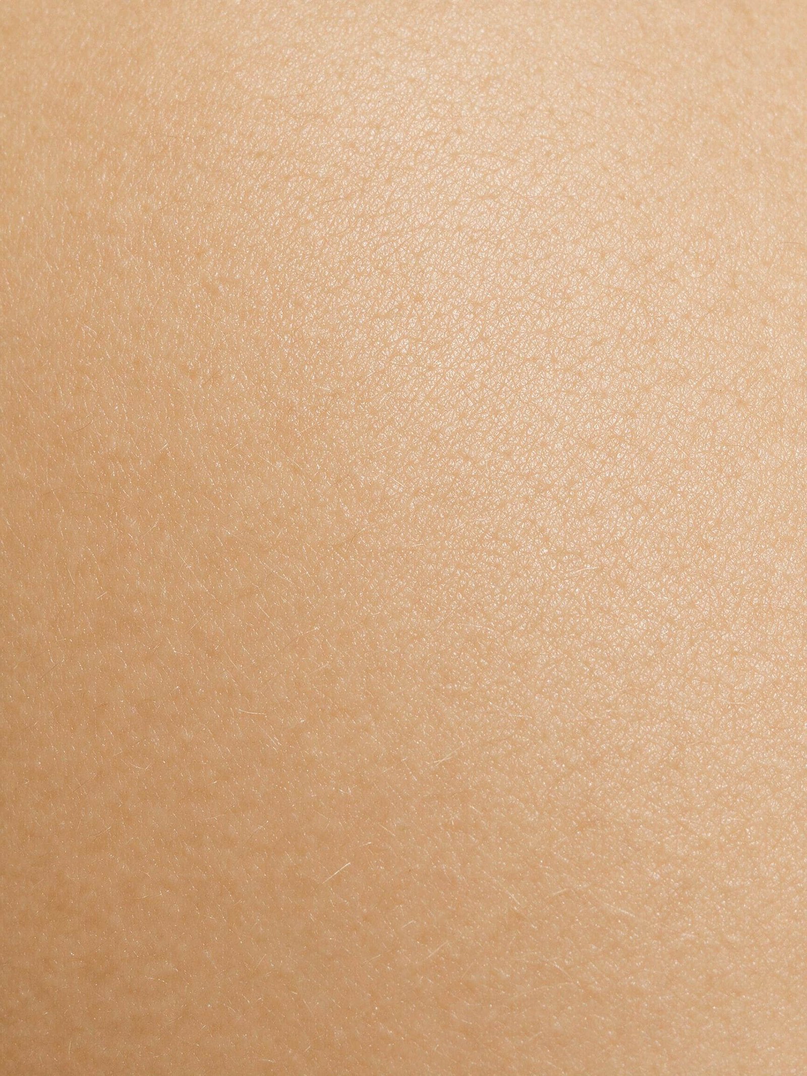 Macro skin texture, smooth and even